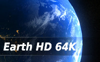 64K 高清地球模型